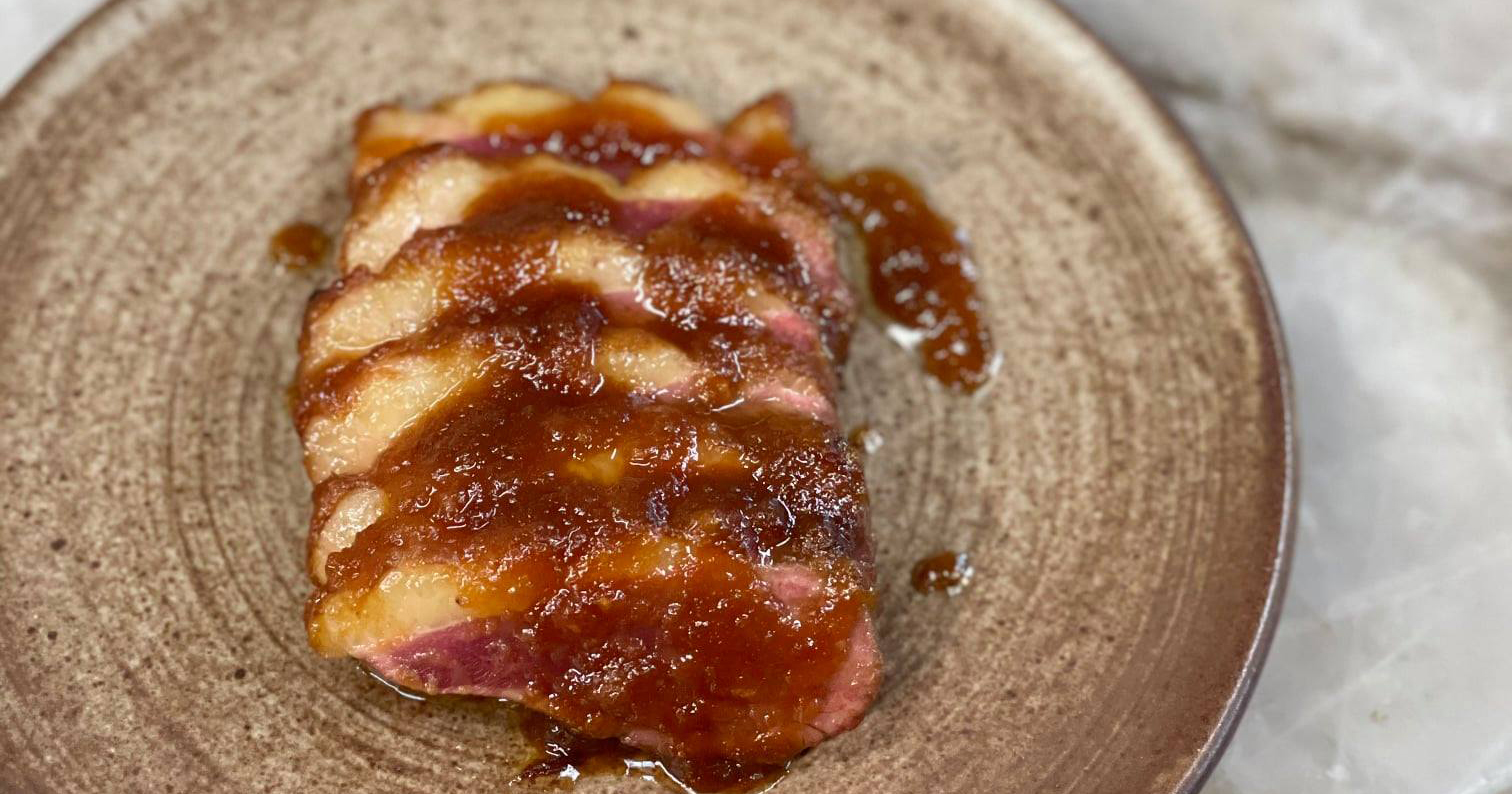Magret de France Le Magret de canard sauce aigredouce de Cyril